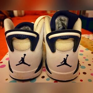 Nike Air Jordan 6 Retro (TD) "Midnight Navy" US 8c unisex